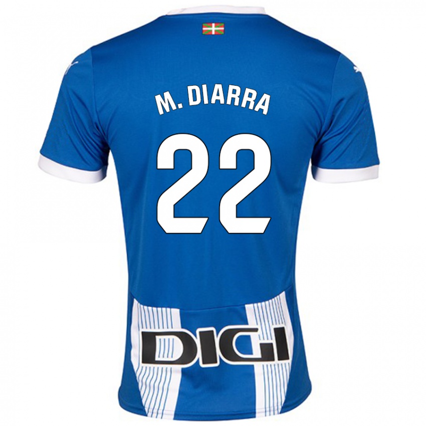 Børn Moussa Diarra #22 Blå Hjemmebane Spillertrøjer 2024/25 Trøje T-Shirt