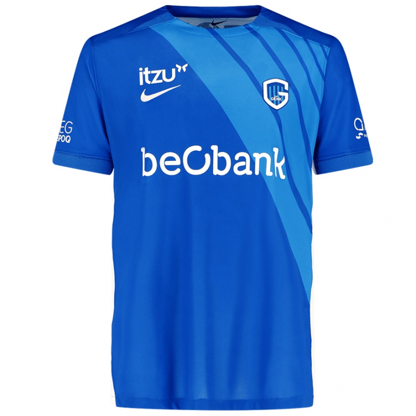 Børn Hyeon-Gyu Oh #19 Blå Hjemmebane Spillertrøjer 2024/25 Trøje T-Shirt