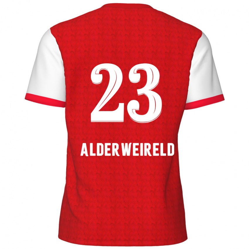 Børn Toby Alderweireld #23 Rød Hvid Hjemmebane Spillertrøjer 2024/25 Trøje T-Shirt