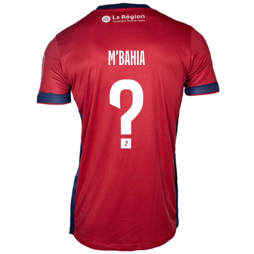 Børn Ivan M'bahia #0 Lys Bordeaux Hjemmebane Spillertrøjer 2024/25 Trøje T-Shirt