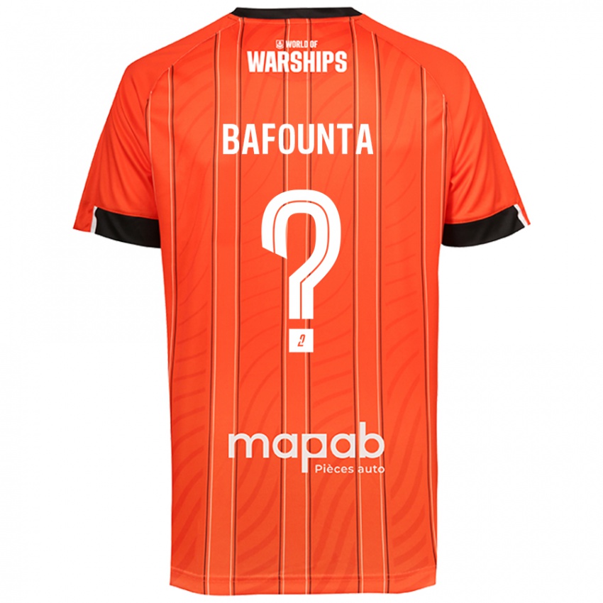 Børn Kamal Bafounta #0 Orange Hjemmebane Spillertrøjer 2024/25 Trøje T-Shirt