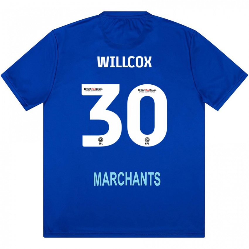 Børn Freddy Willcox #30 Grøn Udebane Spillertrøjer 2024/25 Trøje T-Shirt