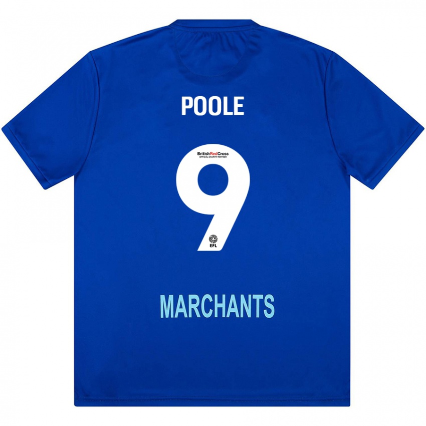 Børn Phoebie Poole #9 Grøn Udebane Spillertrøjer 2024/25 Trøje T-Shirt