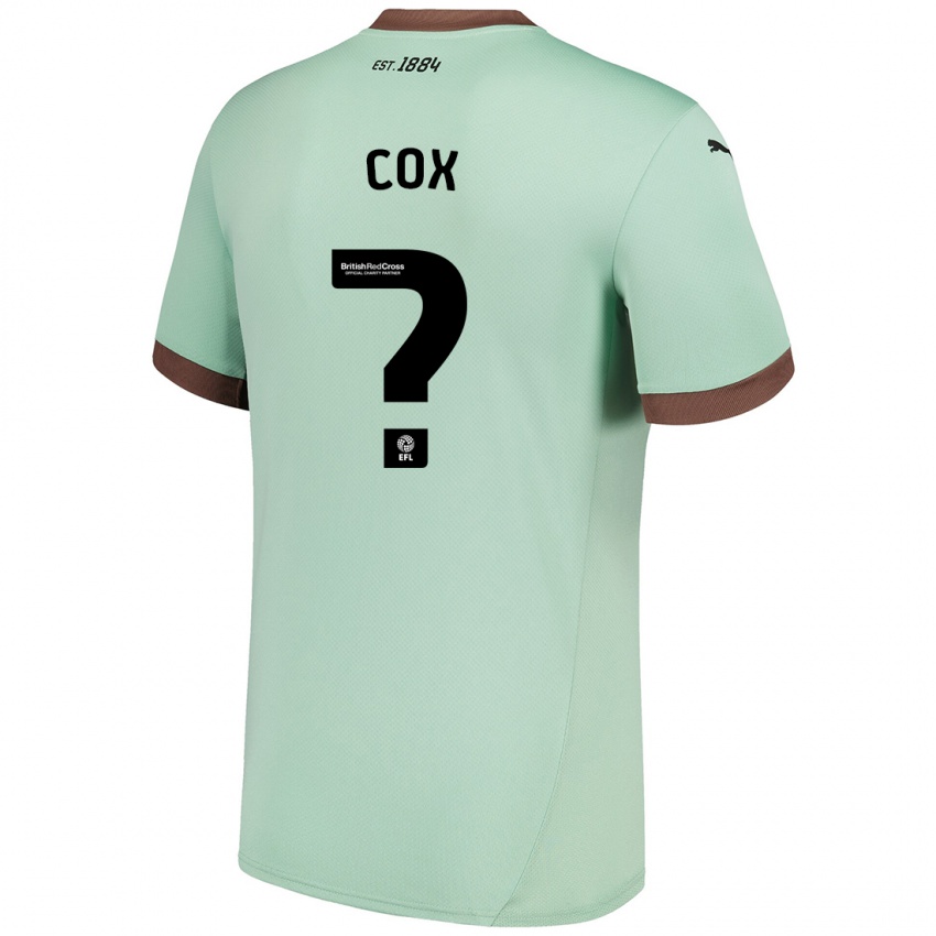 Børn Daniel Cox #0 Bleg Grøn Udebane Spillertrøjer 2024/25 Trøje T-Shirt