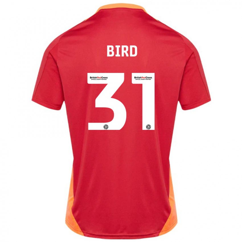 Børn Jay Bird #31 Blå Off White Udebane Spillertrøjer 2024/25 Trøje T-Shirt