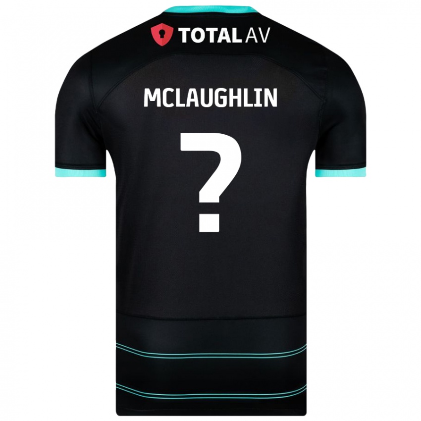 Børn Erin Mclaughlin #0 Sort Udebane Spillertrøjer 2024/25 Trøje T-Shirt