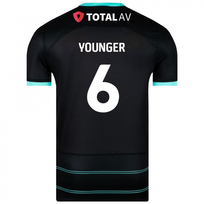 Børn Jazz Younger #6 Sort Udebane Spillertrøjer 2024/25 Trøje T-Shirt