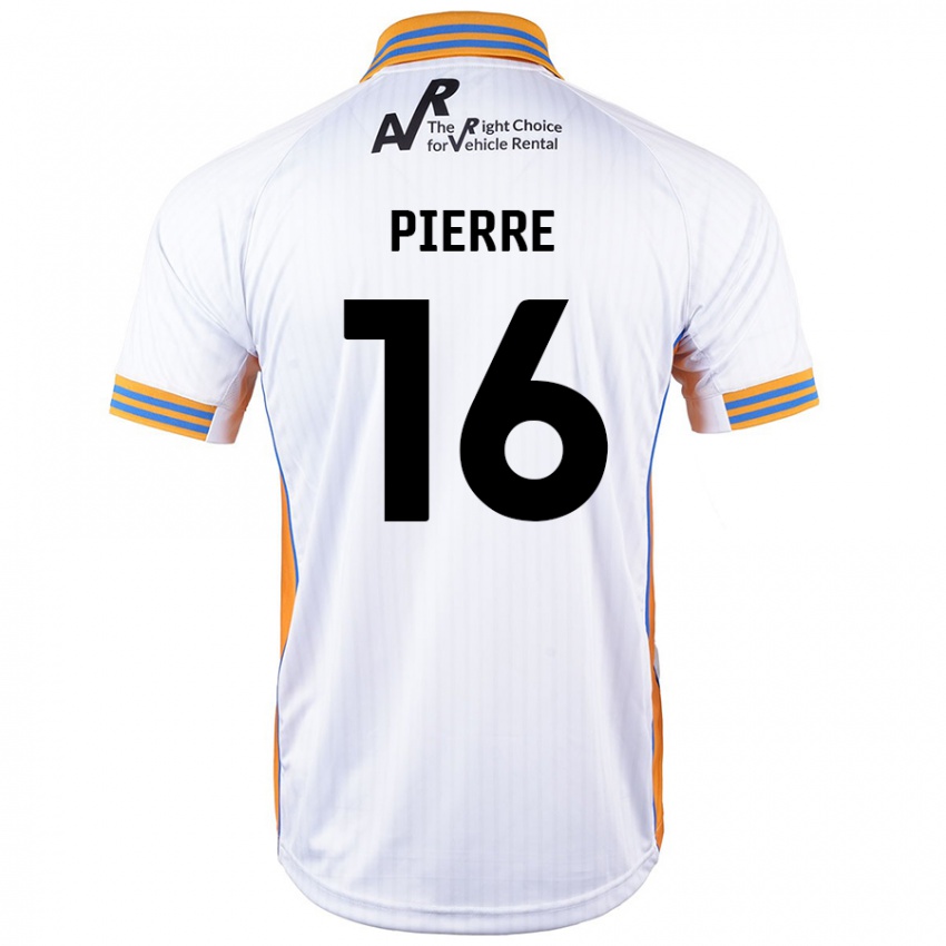 Børn Aaron Pierre #16 Hvid Udebane Spillertrøjer 2024/25 Trøje T-Shirt