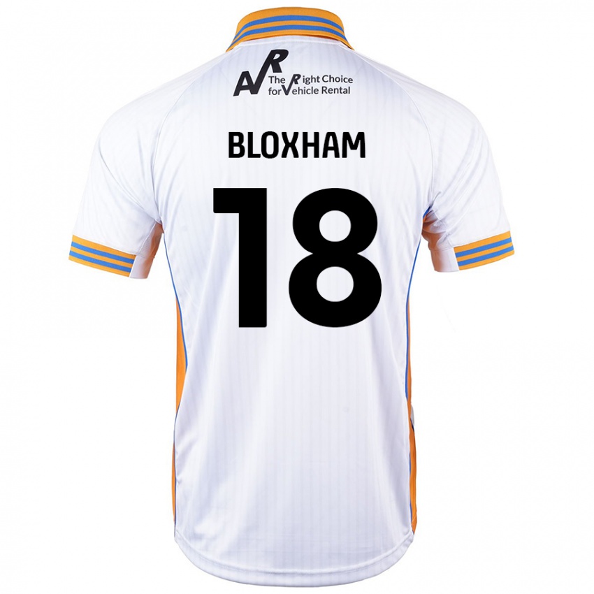 Børn Tom Bloxham #18 Hvid Udebane Spillertrøjer 2024/25 Trøje T-Shirt