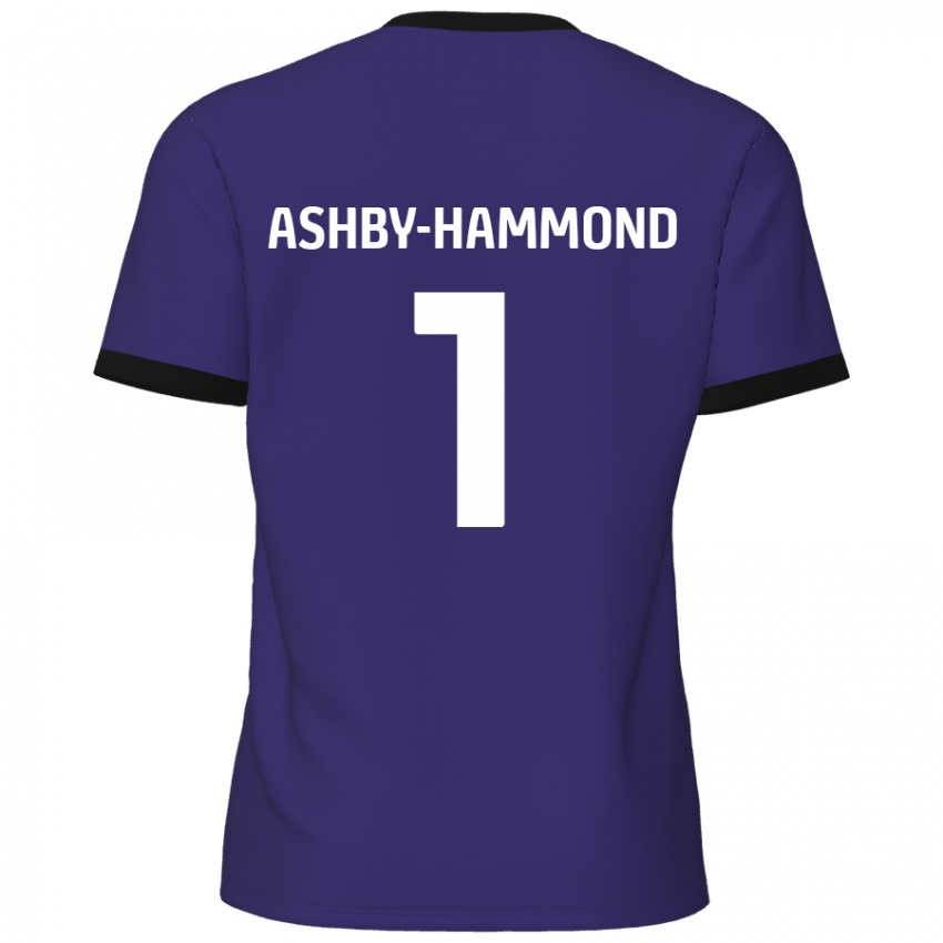 Børn Taye Ashby-Hammond #1 Lilla Udebane Spillertrøjer 2024/25 Trøje T-Shirt