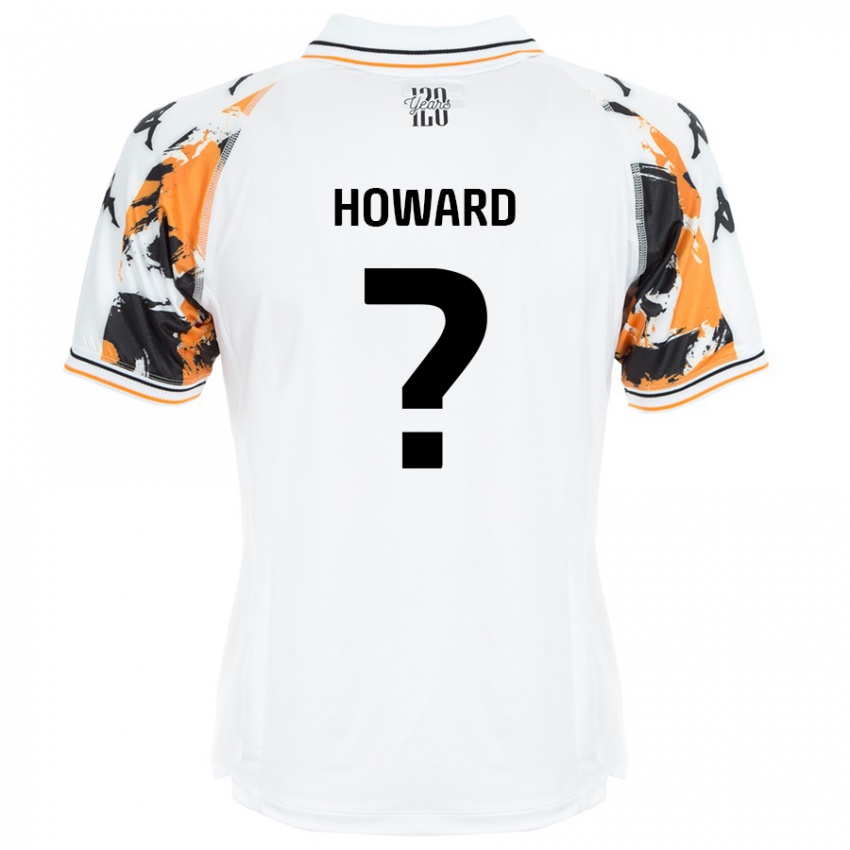 Børn Archie Howard #0 Hvid Udebane Spillertrøjer 2024/25 Trøje T-Shirt