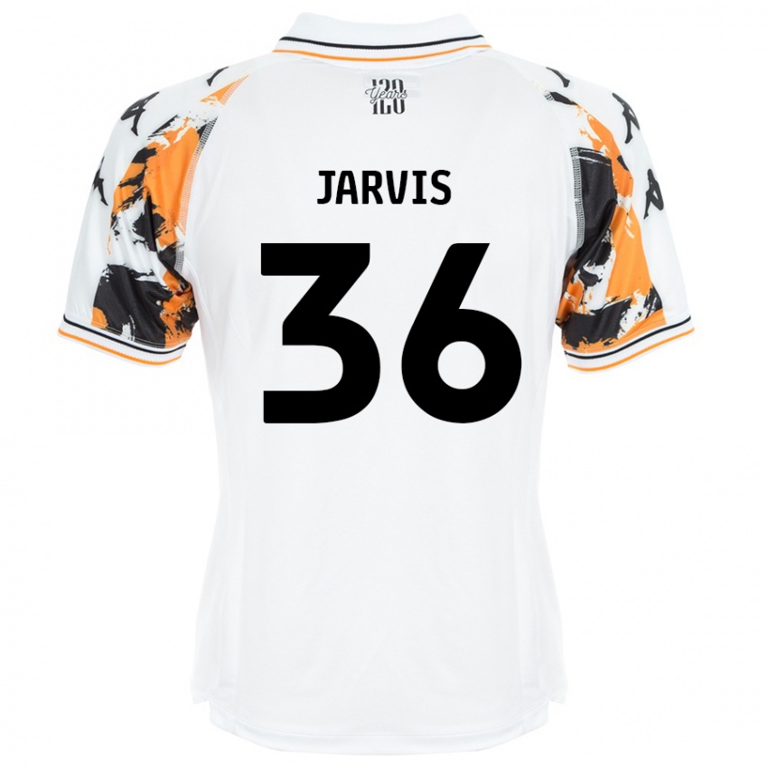 Børn Will Jarvis #36 Hvid Udebane Spillertrøjer 2024/25 Trøje T-Shirt