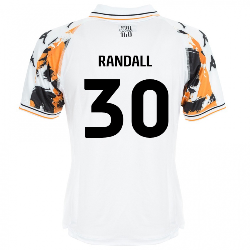 Børn Jennifer Randall #30 Hvid Udebane Spillertrøjer 2024/25 Trøje T-Shirt