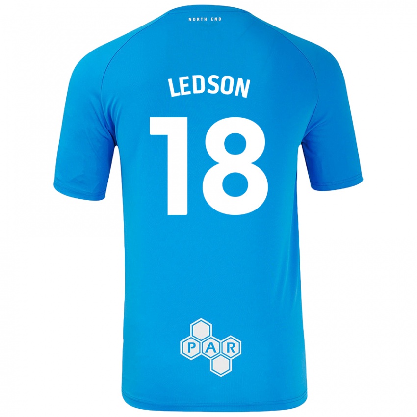 Børn Ryan Ledson #18 Himmelblå Udebane Spillertrøjer 2024/25 Trøje T-Shirt