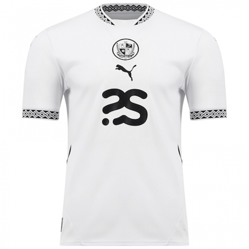 Mænd Diamond Edwards #25 Hvid Hjemmebane Spillertrøjer 2024/25 Trøje T-Shirt