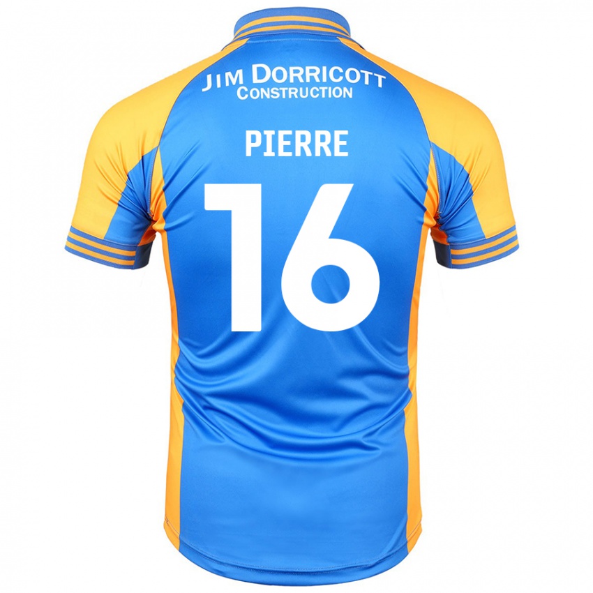 Mænd Aaron Pierre #16 Blå Rav Hjemmebane Spillertrøjer 2024/25 Trøje T-Shirt