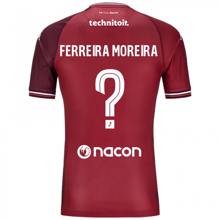 Mænd Ruben Ferreira Moreira #0 Rød Granata Hjemmebane Spillertrøjer 2024/25 Trøje T-Shirt