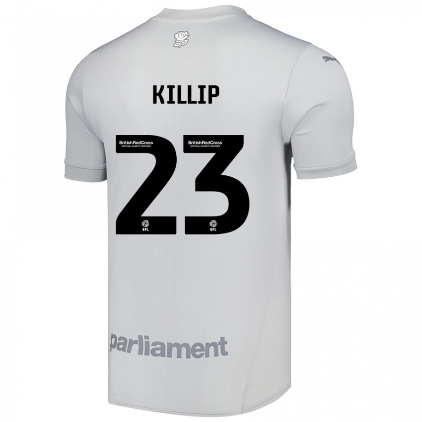 Mænd Ben Killip #23 Sølvgrå Udebane Spillertrøjer 2024/25 Trøje T-Shirt