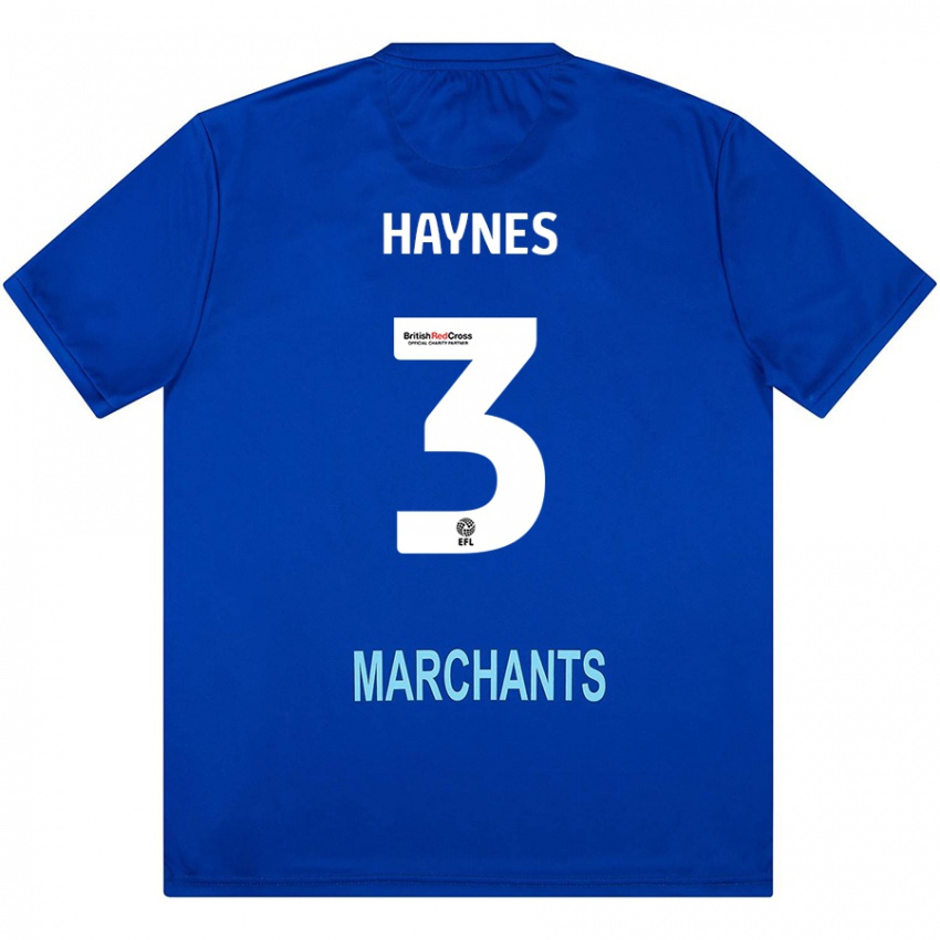 Mænd Ryan Haynes #3 Grøn Udebane Spillertrøjer 2024/25 Trøje T-Shirt