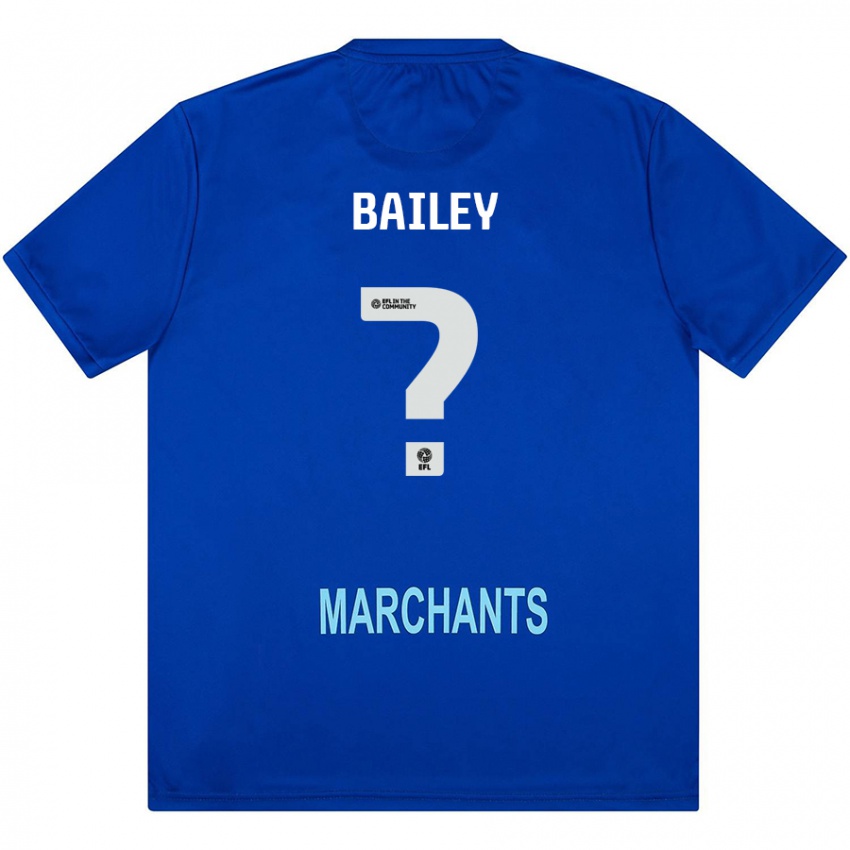 Mænd Ieuan Bailey #0 Grøn Udebane Spillertrøjer 2024/25 Trøje T-Shirt