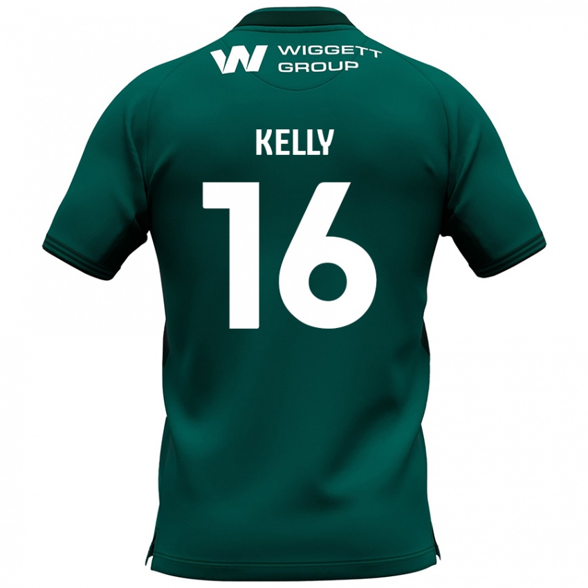 Mænd Daniel Kelly #16 Grøn Udebane Spillertrøjer 2024/25 Trøje T-Shirt