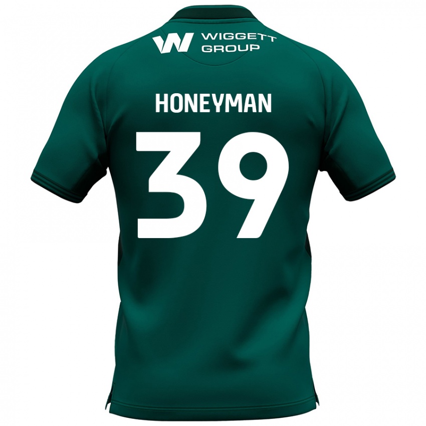 Mænd George Honeyman #39 Grøn Udebane Spillertrøjer 2024/25 Trøje T-Shirt