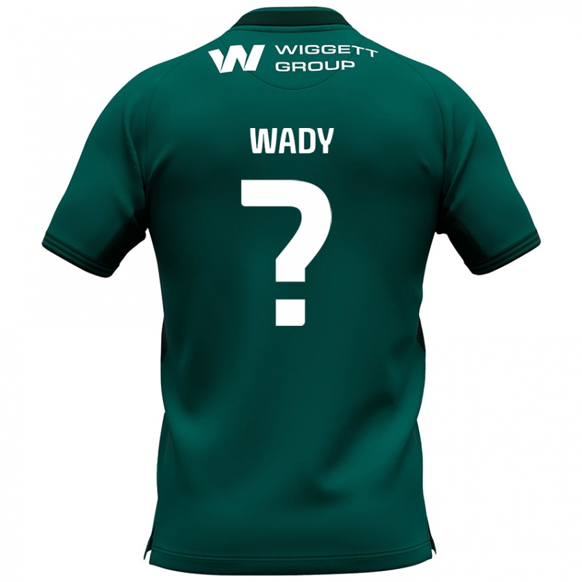 Mænd Ethan Wady #0 Grøn Udebane Spillertrøjer 2024/25 Trøje T-Shirt