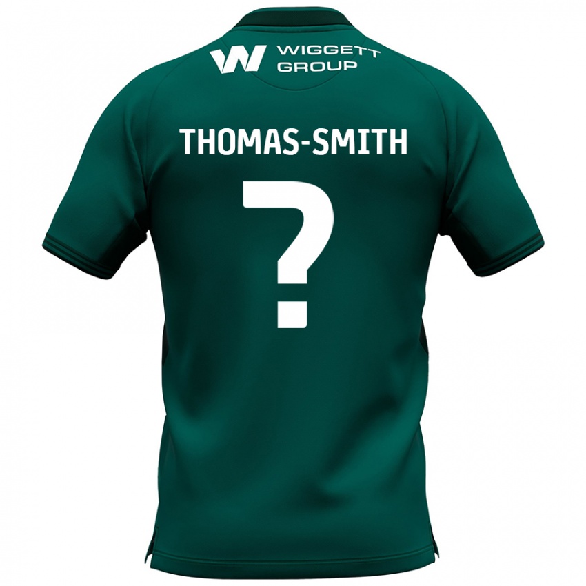 Mænd Jaydon Thomas-Smith #0 Grøn Udebane Spillertrøjer 2024/25 Trøje T-Shirt