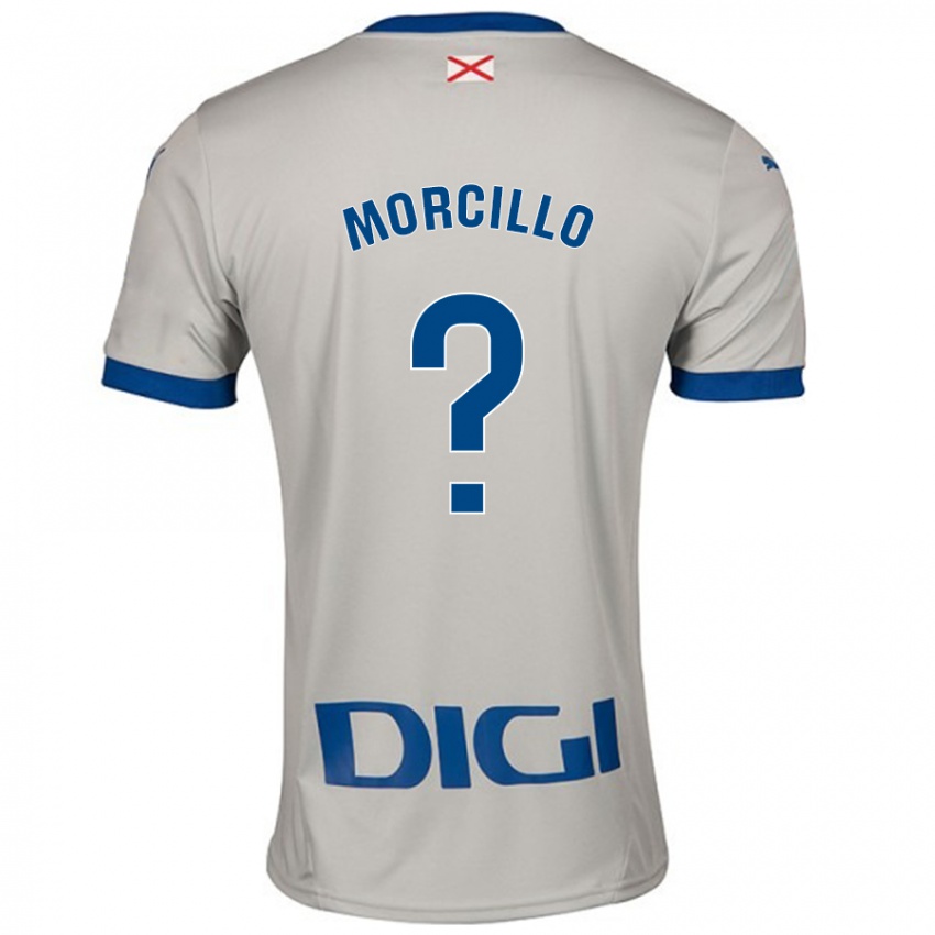 Mænd Diego Morcillo #0 Lysegrå Udebane Spillertrøjer 2024/25 Trøje T-Shirt