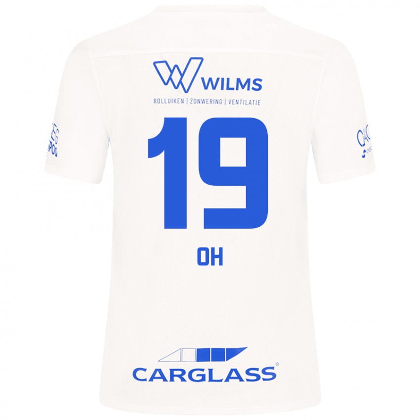 Mænd Hyeon-Gyu Oh #19 Hvid Udebane Spillertrøjer 2024/25 Trøje T-Shirt