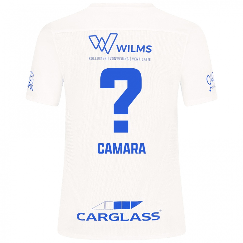 Mænd Ali Camara #0 Hvid Udebane Spillertrøjer 2024/25 Trøje T-Shirt