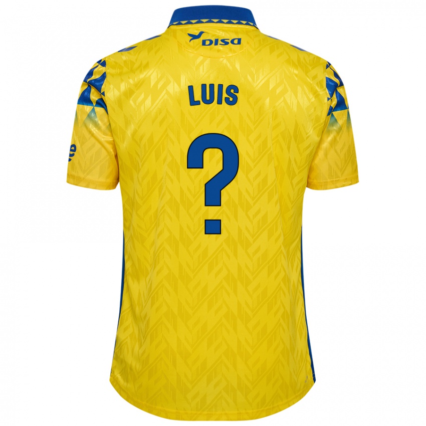 Kvinder Ryan Luis #0 Gul Blå Hjemmebane Spillertrøjer 2024/25 Trøje T-Shirt