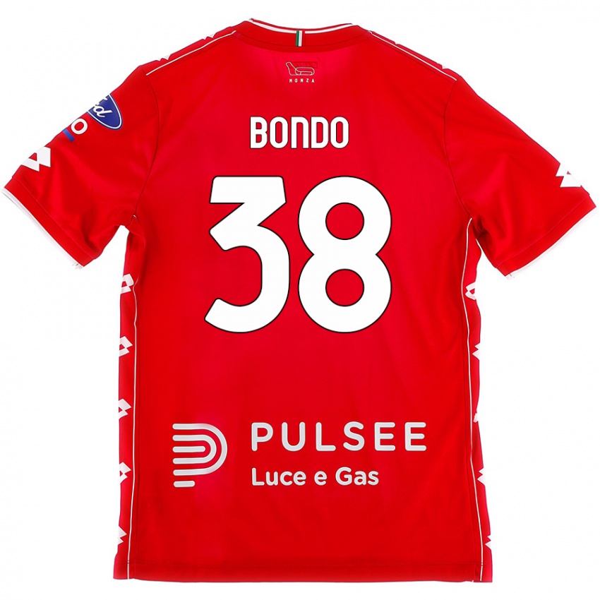 Kvinder Warren Bondo #38 Rød Hvid Hjemmebane Spillertrøjer 2024/25 Trøje T-Shirt