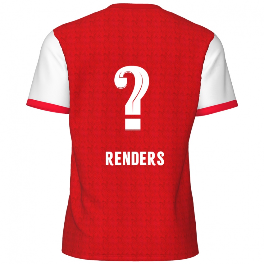 Kvinder Semm Renders #0 Rød Hvid Hjemmebane Spillertrøjer 2024/25 Trøje T-Shirt