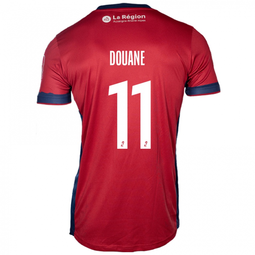 Kvinder Maïdine Douane #11 Lys Bordeaux Hjemmebane Spillertrøjer 2024/25 Trøje T-Shirt