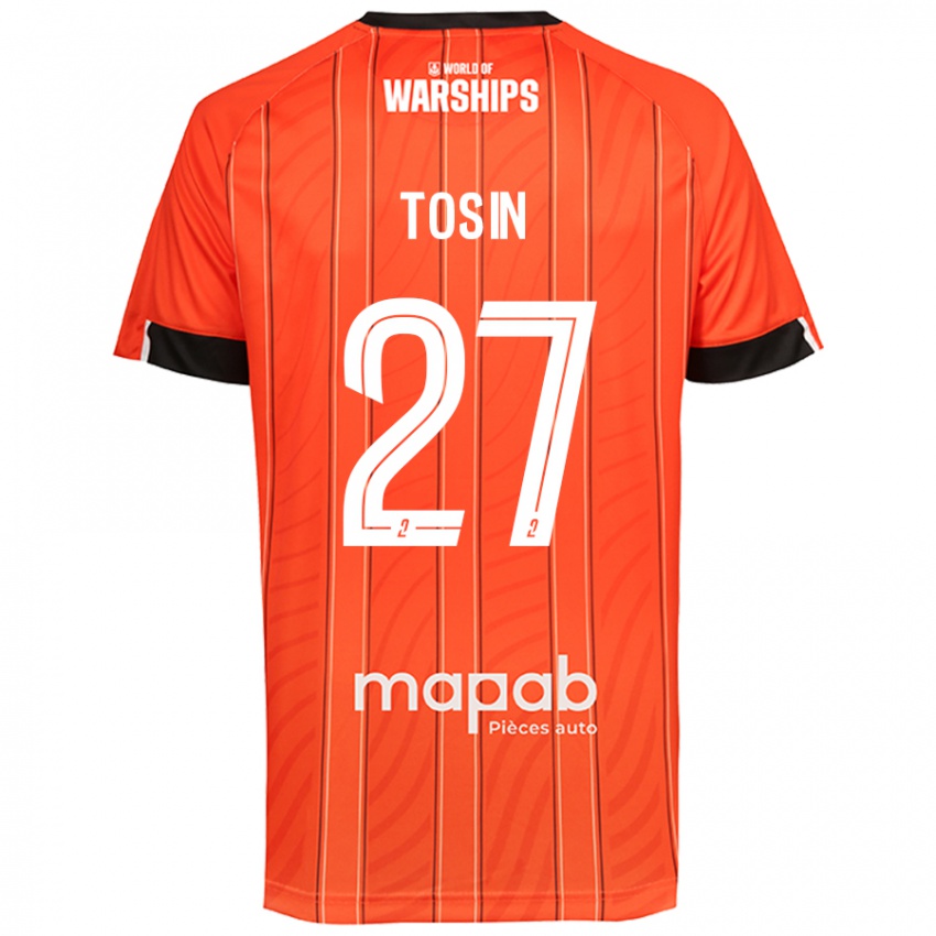 Kvinder Aiyegun Tosin #27 Orange Hjemmebane Spillertrøjer 2024/25 Trøje T-Shirt