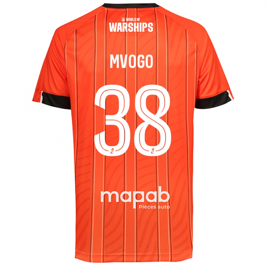 Kvinder Yvon Mvogo #38 Orange Hjemmebane Spillertrøjer 2024/25 Trøje T-Shirt