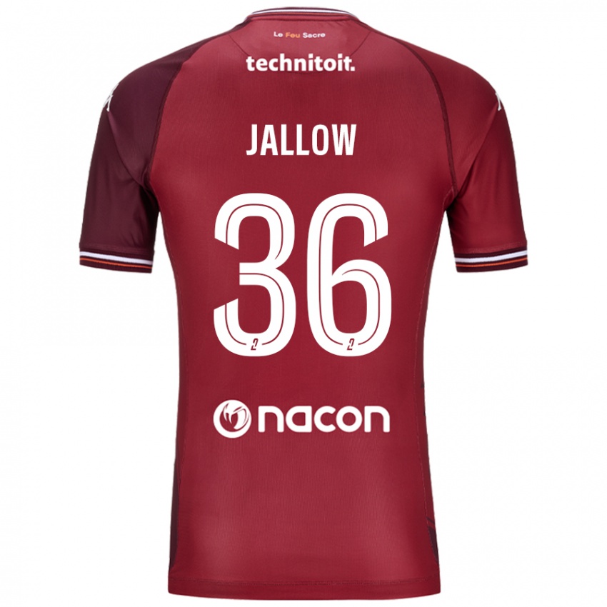 Kvinder Ablie Jallow #36 Rød Granata Hjemmebane Spillertrøjer 2024/25 Trøje T-Shirt