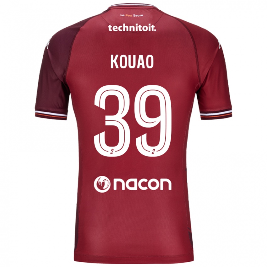 Kvinder Koffi Kouao #39 Rød Granata Hjemmebane Spillertrøjer 2024/25 Trøje T-Shirt