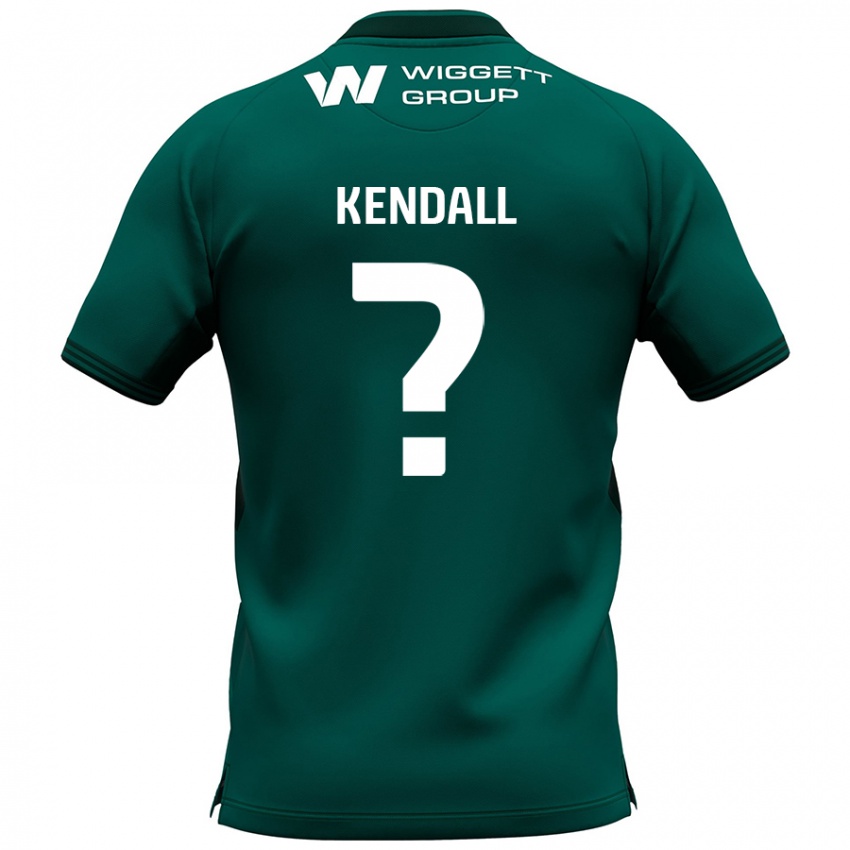 Kvinder Sheldon Kendall #0 Grøn Udebane Spillertrøjer 2024/25 Trøje T-Shirt