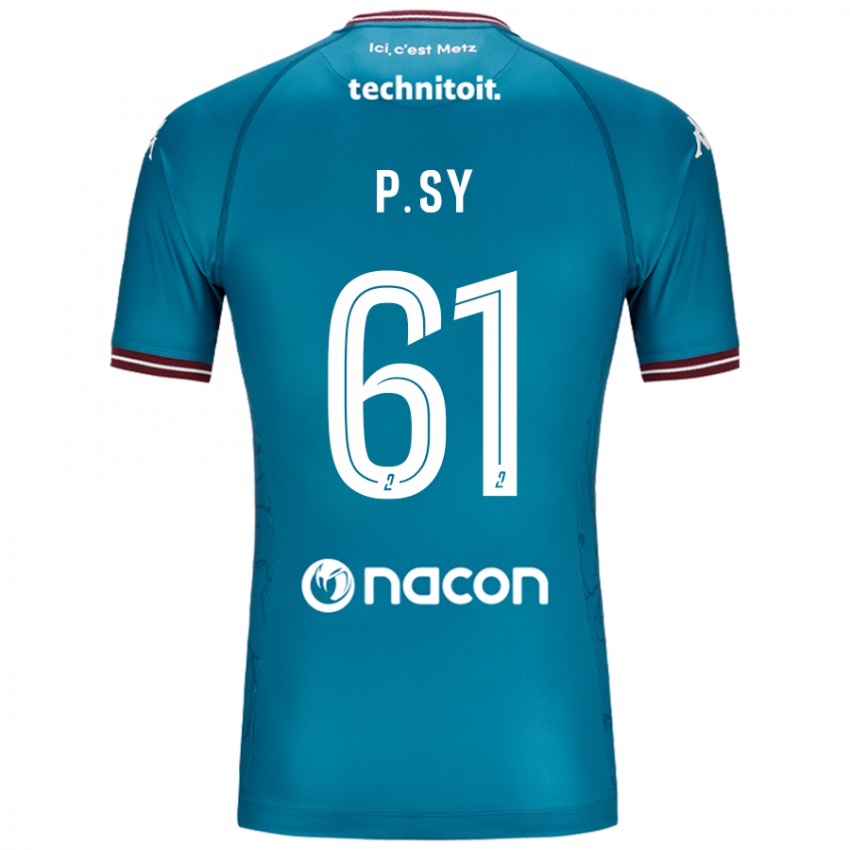 Kvinder Pape Sy #61 Bleu Benzin Udebane Spillertrøjer 2024/25 Trøje T-Shirt