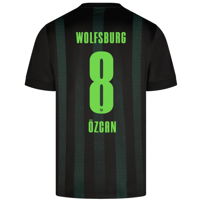 Børn Salih Ozcan #8 Mørkegrøn Udebane Spillertrøjer 2024/25 Trøje T-Shirt