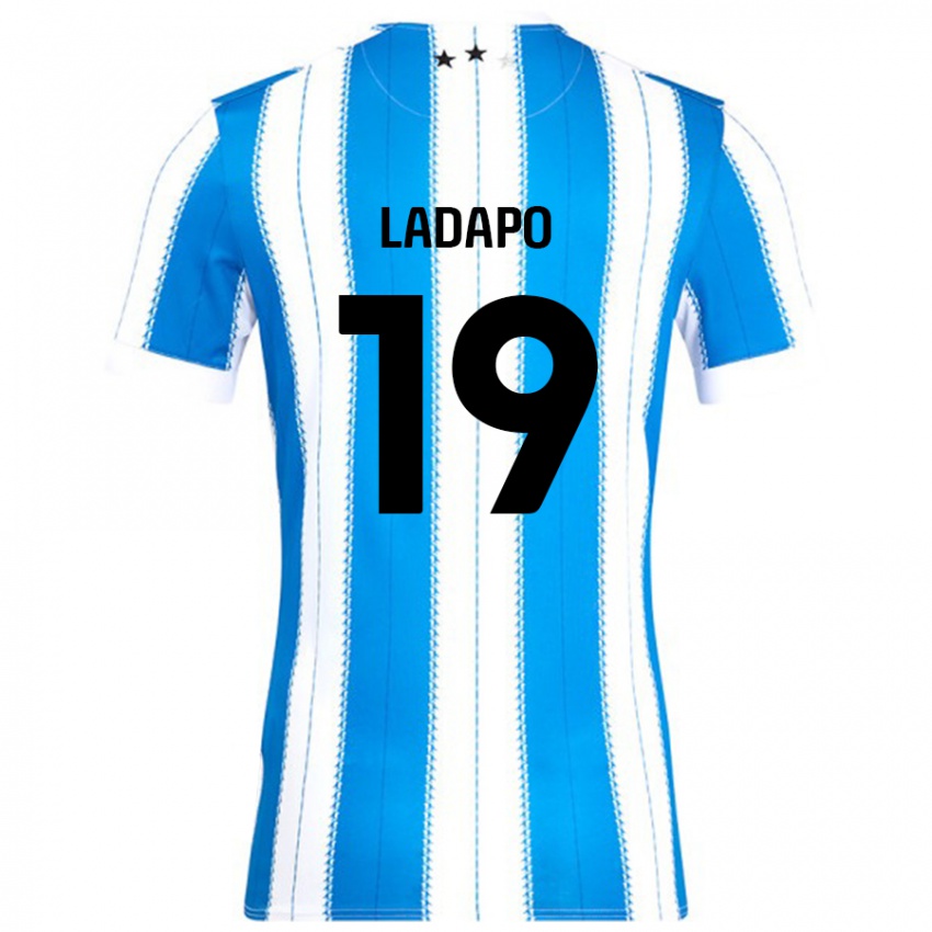 Mænd Freddie Ladapo #19 Blå Hvid Hjemmebane Spillertrøjer 2024/25 Trøje T-Shirt