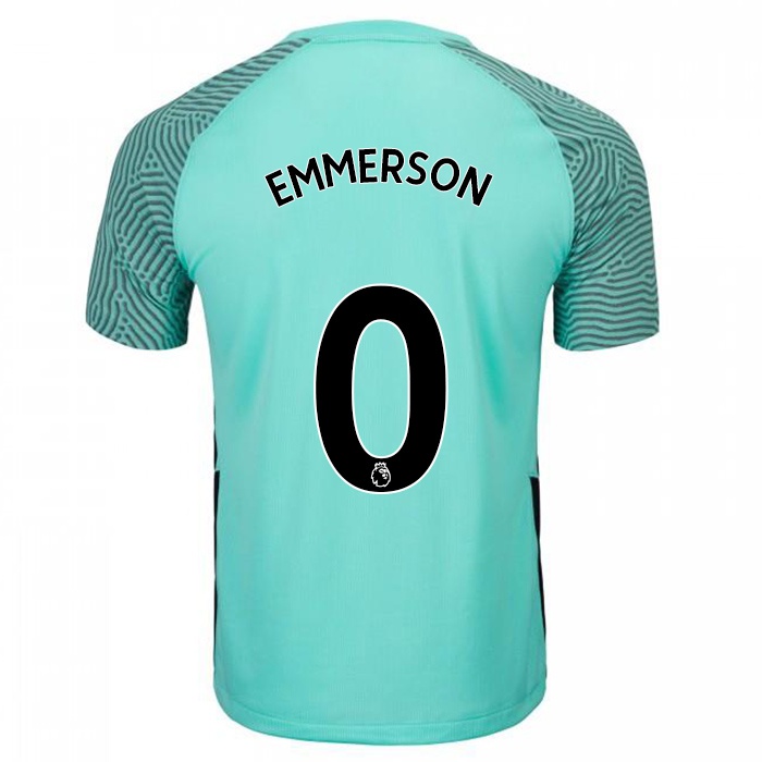 Kvinder Zak Emmerson #0 Mørk Himmelblå Udebane Spillertrøjer 2021/22 Trøje T-shirt