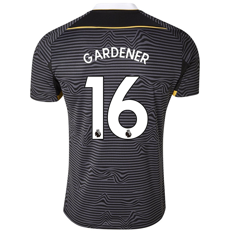 Kvinder Beth Gardener #16 Sort Udebane Spillertrøjer 2021/22 Trøje T-shirt