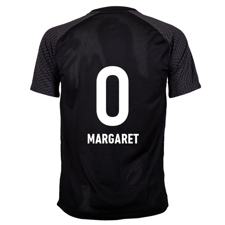 Kvinder Richonell Margaret #0 Sort Udebane Spillertrøjer 2021/22 Trøje T-shirt