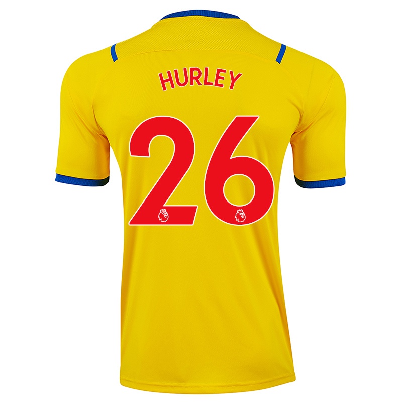 Kvinder Aoife Hurley #26 Gul Udebane Spillertrøjer 2021/22 Trøje T-shirt