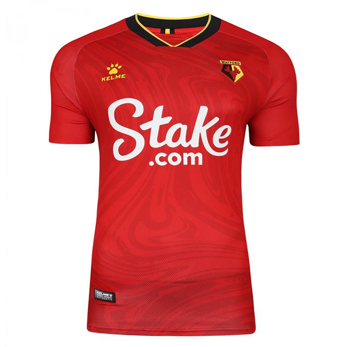 Kvinder Ken Sema #12 Rød Udebane Spillertrøjer 2021/22 Trøje T-shirt