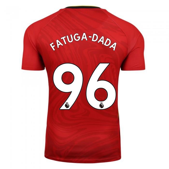 Kvinder Adekite Fatuga-dada #96 Rød Udebane Spillertrøjer 2021/22 Trøje T-shirt