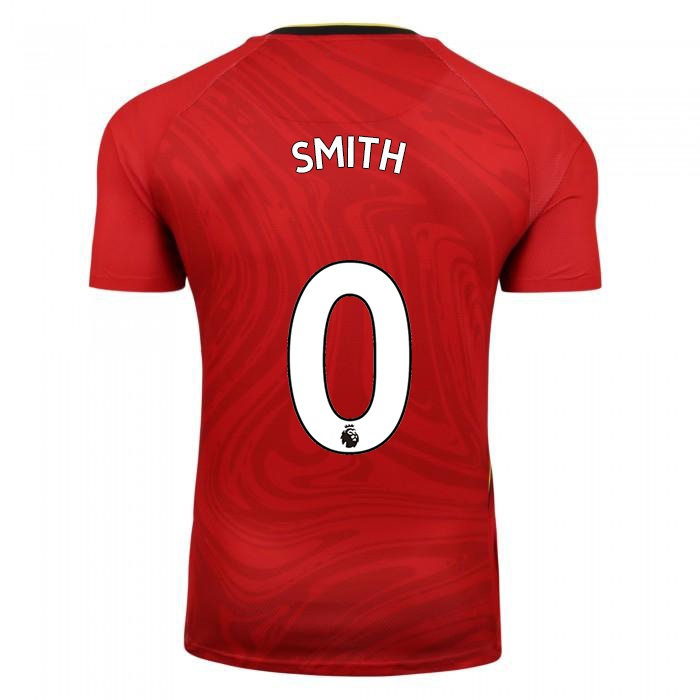 Kvinder Mia Smith #0 Rød Udebane Spillertrøjer 2021/22 Trøje T-shirt